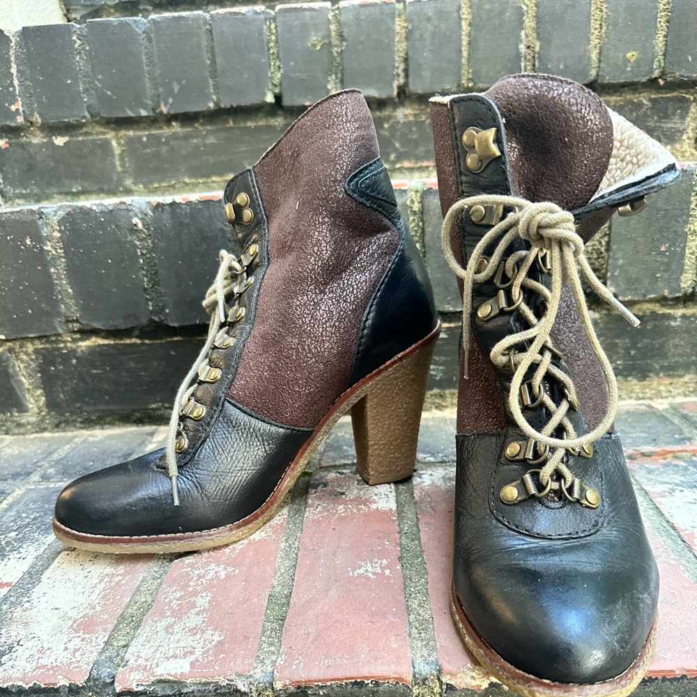 Sam Edelman Shoes | Sam Edelman Tara Brown Black Boots 9.5M